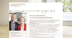 Desktop Screenshot of dr-perchalla.com